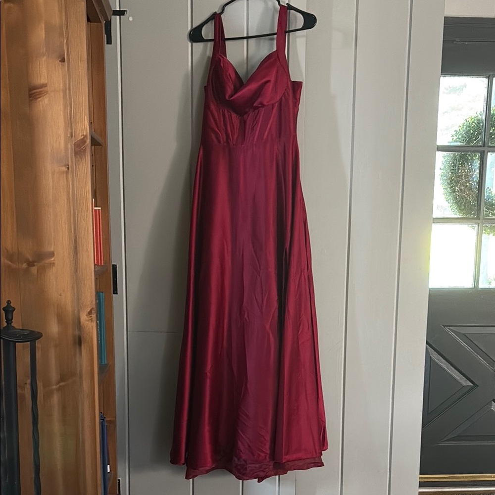 Windsor Elegant Red Evening Gown